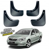 Бризковики для Skoda Octavia A5 2005-2013  Бризковики для Skoda Octavia A5 2005-2013